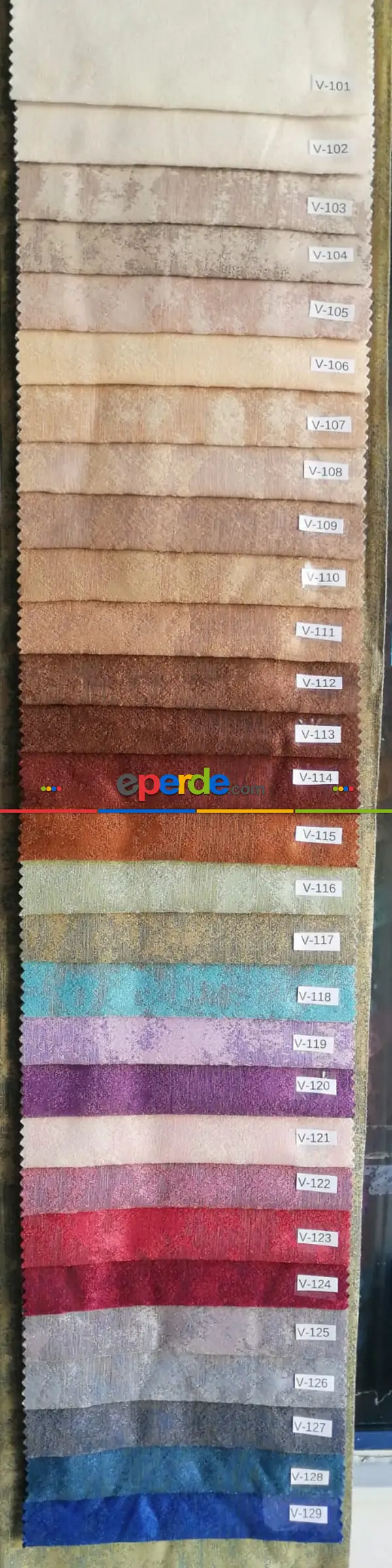 Elif Düz Jakar Dokuma Fon Perde - 29 Renk Seçenekli