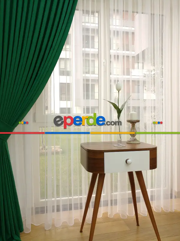 Düz Grek Tül Metre İle Dikişsiz Satılmaktadır Birinci Kalite Esnemez- Ekru