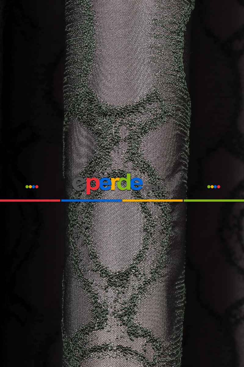 Yatak Odası Fon Perde - S Pile Dökümlü Jakar Dokuma Fon Perde