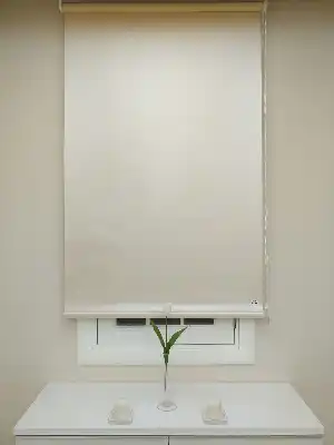 Yaldızlı Blackout Işık Geçirmeyen Stor Perde -şampanya Rengi 1.kalite- Krem Koyu