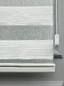 2025 Sezonu - Zebra Perde - Micro Plise (pileli) Zebra Perde- Krem