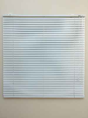 Beyaz - Alüminyum Jaluzi Perde - 25mm Kalınlığında- Beyaz