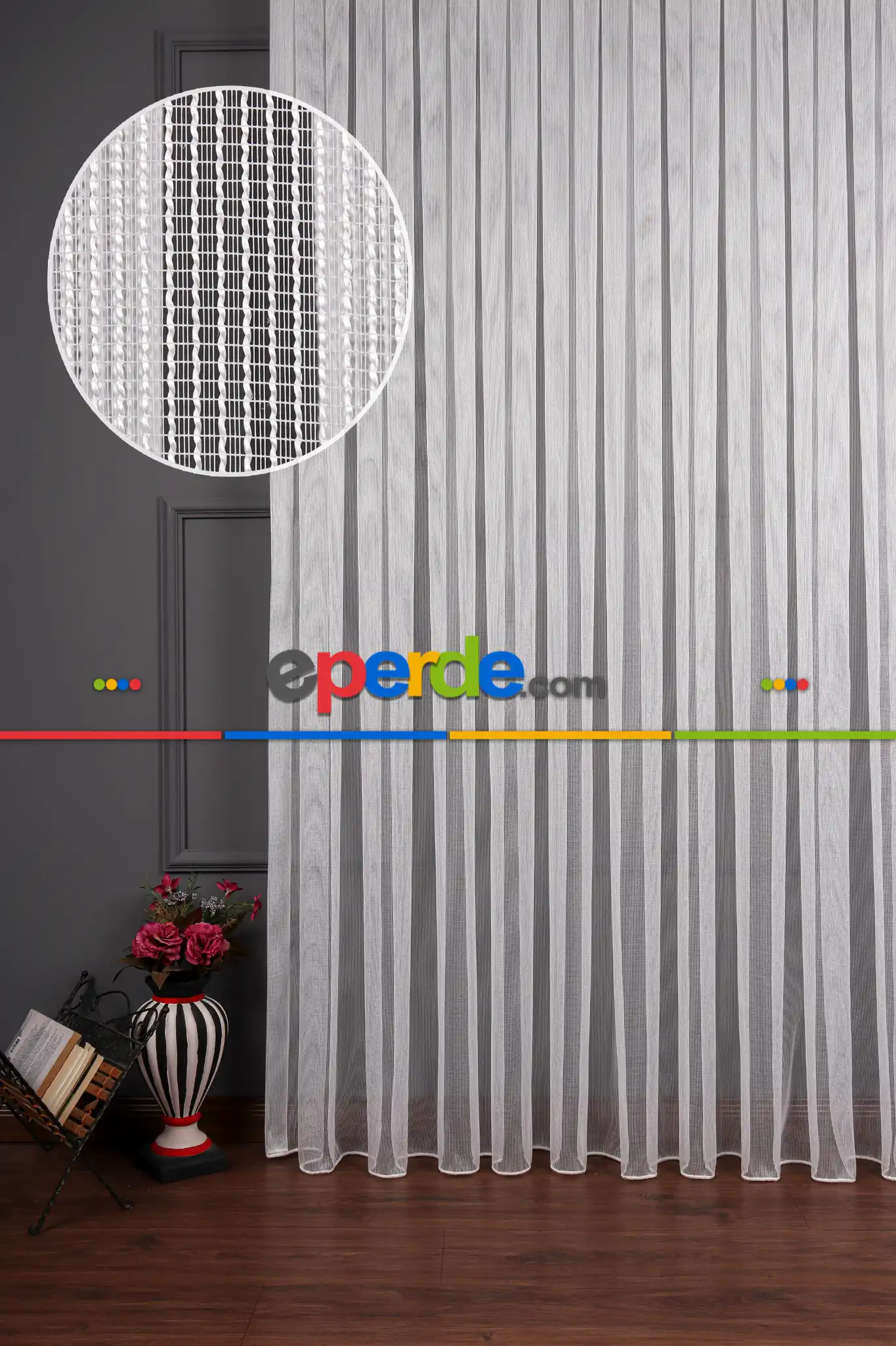 Armür Çelik Tül Perde Akdz 1035