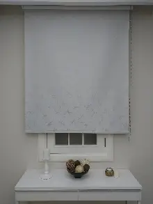 Gri Krem Desenli Blackout Karartma- Beyaz-krem- Çok Renkli 2