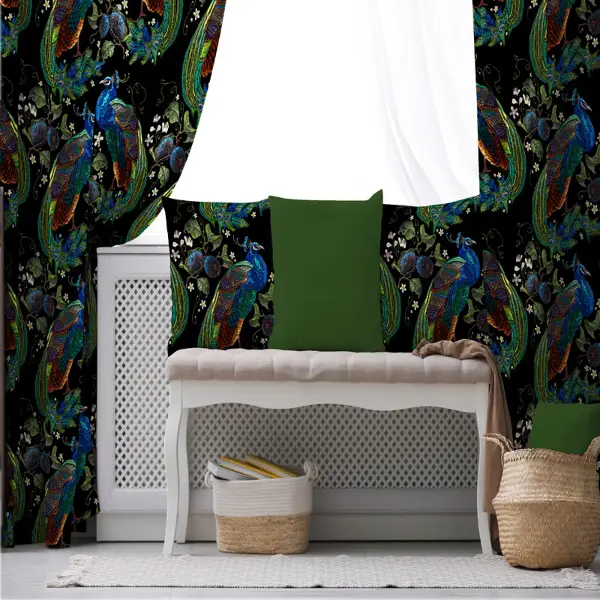 Oturma Odası Fon Perde Evim 315 Kumaşı Kalındır Duck Bezi Değildir