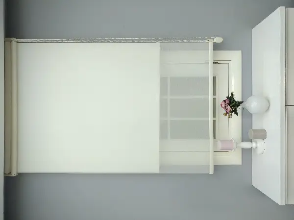 Çiftli Sistem Tül Stor- Ekru