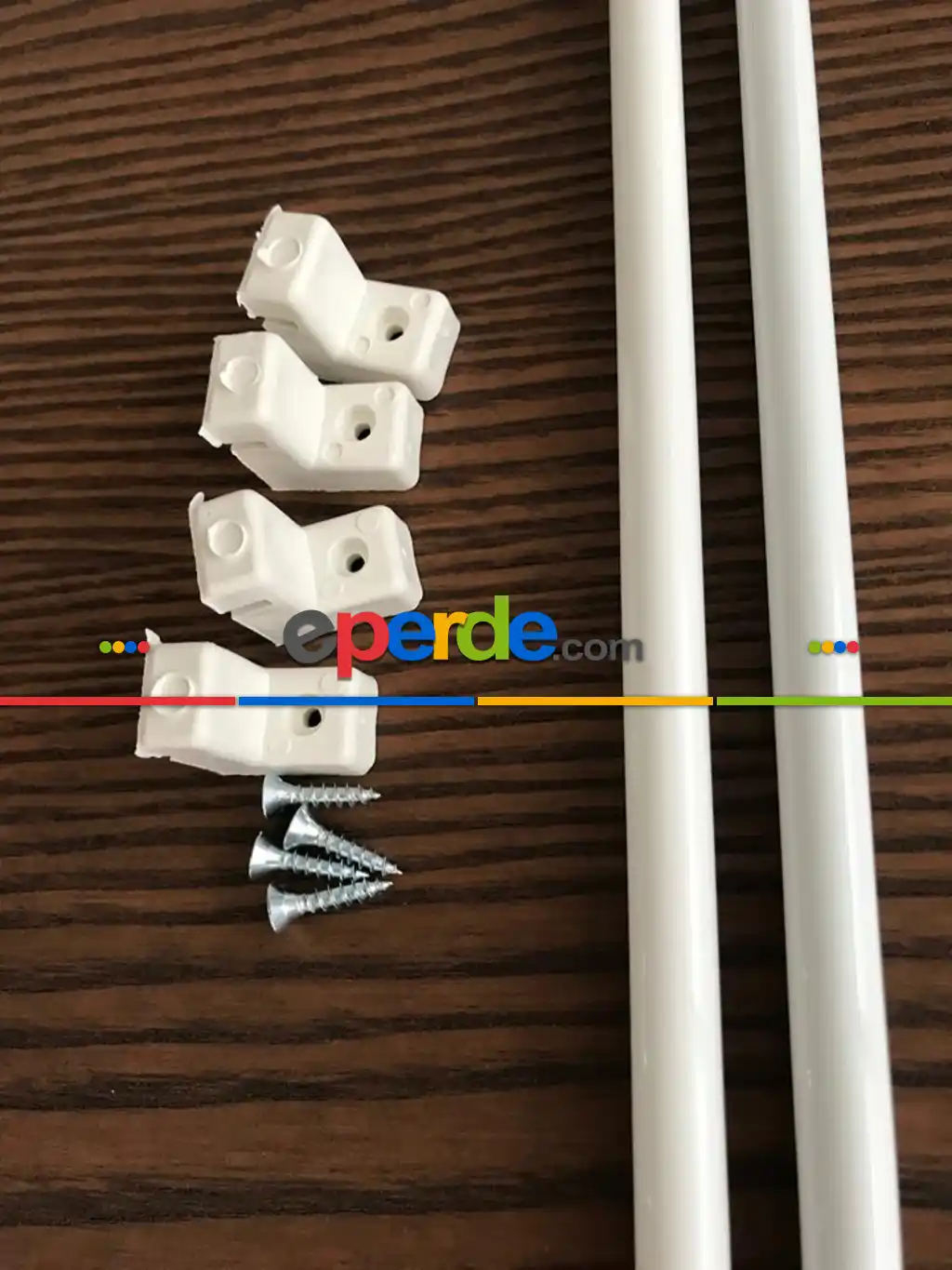 Kapı Pencere Briz Çubuğu 40 - 60 Cm (çift Adet Fiyatıdır.)- Ekru