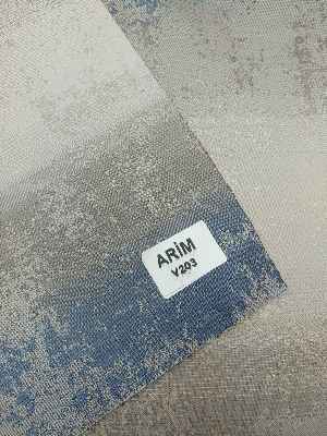 PatineDesenli Buzlu Renk Geçişli Jakar Desenli Salon Fon Perdesi - Turkuaz - Vizon - Bej- Lacivert-bej-vizon Rengi-kahve