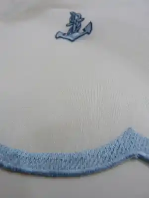 Çapa Desen Denizci Tül Perde 7345- Lacivert-Mavi-Bordo