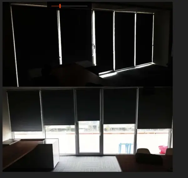 Brillant Karartma Stor Perde- Beyaz