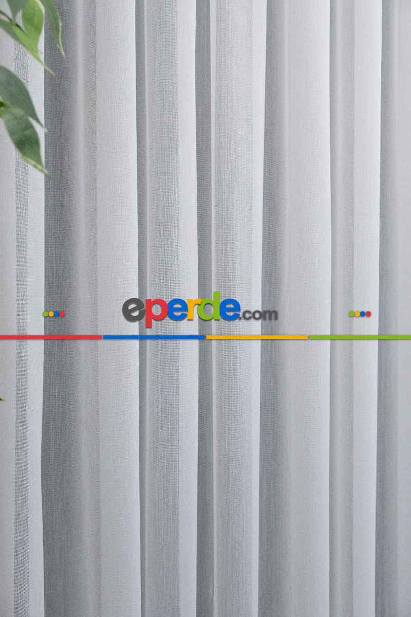 Genç Odası - Bambu Tül İpek Yumuşaklığında Kırık Beyaz Tül Armür Dokuma - Yüksek Kalite