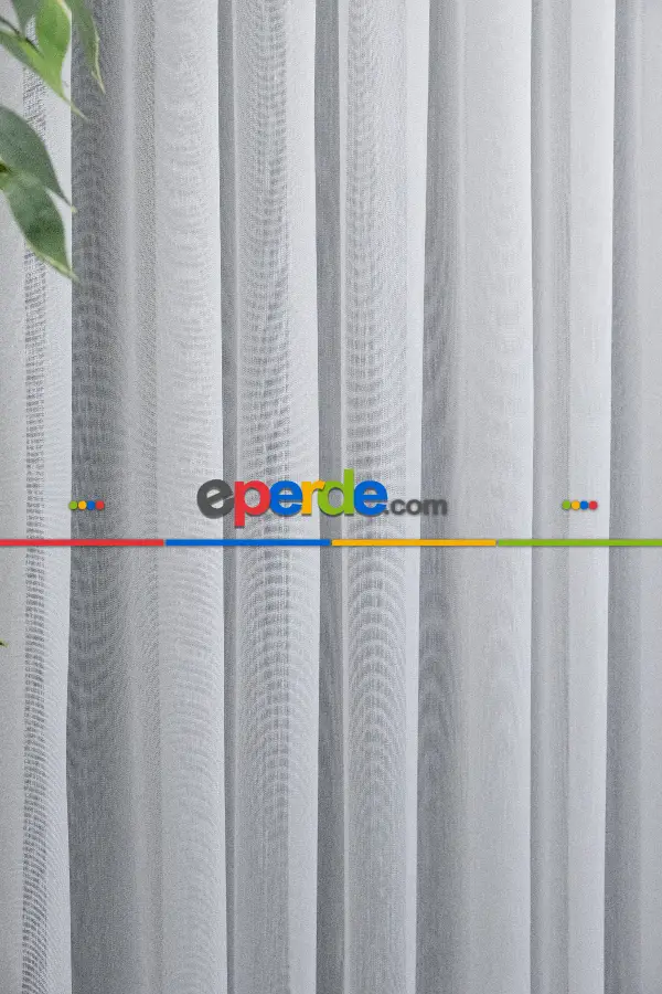 Bambu Tül İpek Yumuşaklığında Kırık Beyaz Tül Armür Dokuma - Yüksek Kalite - Kurşunlu Tül