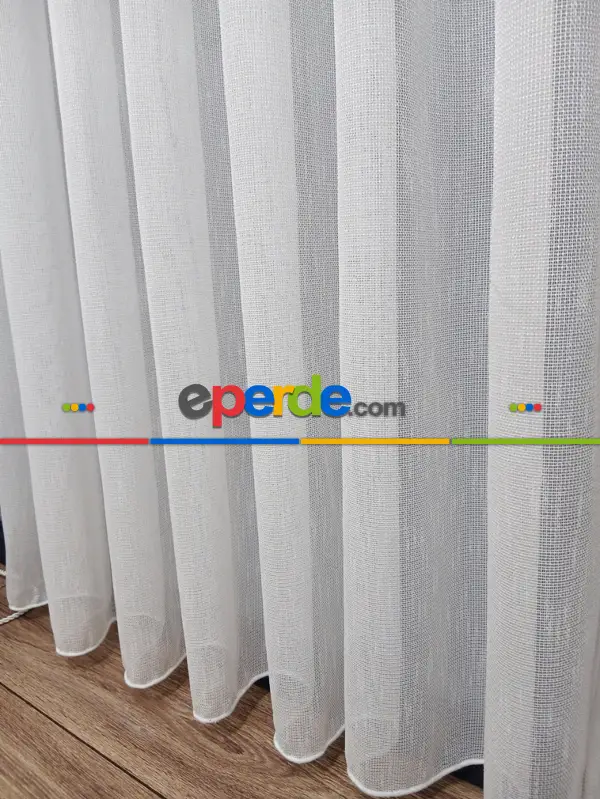 Salon - Exculusive Melike Ütü İstemez Kırışmaz Sade Tül Perde