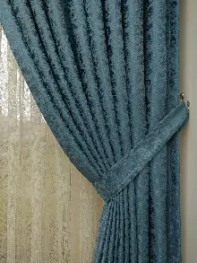 İndigo Jakar Fon Perde (150)- Mavi Grimsi