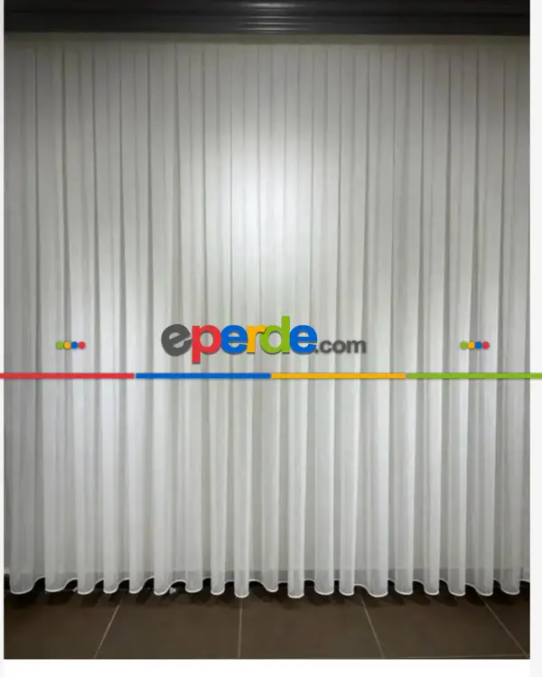 Salon - Brillant Lüx Tül Perde