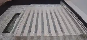Oturma Odası - Düz Koyu Kahve Bambu Perde Lüks Yeni Sezon- Kahve Koyu