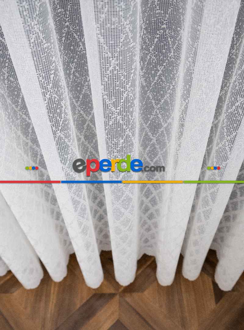 Fransız Dantel Tül Perde - Yüksek Kalite