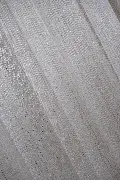 Çizgili Düz Tül Perde - Altın Simli Tül - Ütü İstemez - Kurşunlu Tül