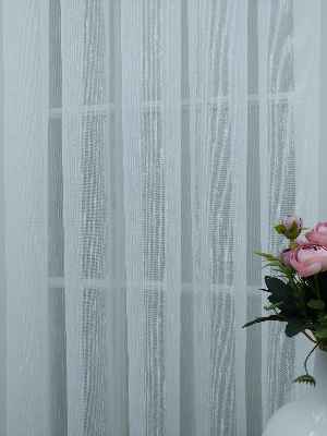 Mutfak Tül Perde - Mutfak Perdesi- Ekru