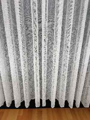 Taç Pırlanta Örme Tül Ekru