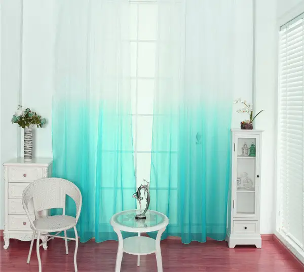 Mutfak - Renkli Tül Pastel Renk Tül Tasarım Yeni Trend Mint Yeşil Pembe Tül - Kurşunlu Tül