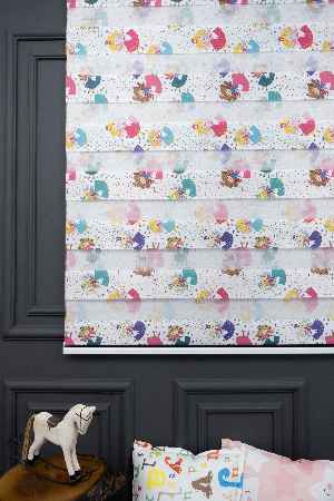 Trend Bebek - Çocuk - Genç Odası Zebra Perde Modelleri 2021- Mor-pembe Koyu-fuşya-sütlü Kahve-hardal-turkuaz Yeşili Ara Renk