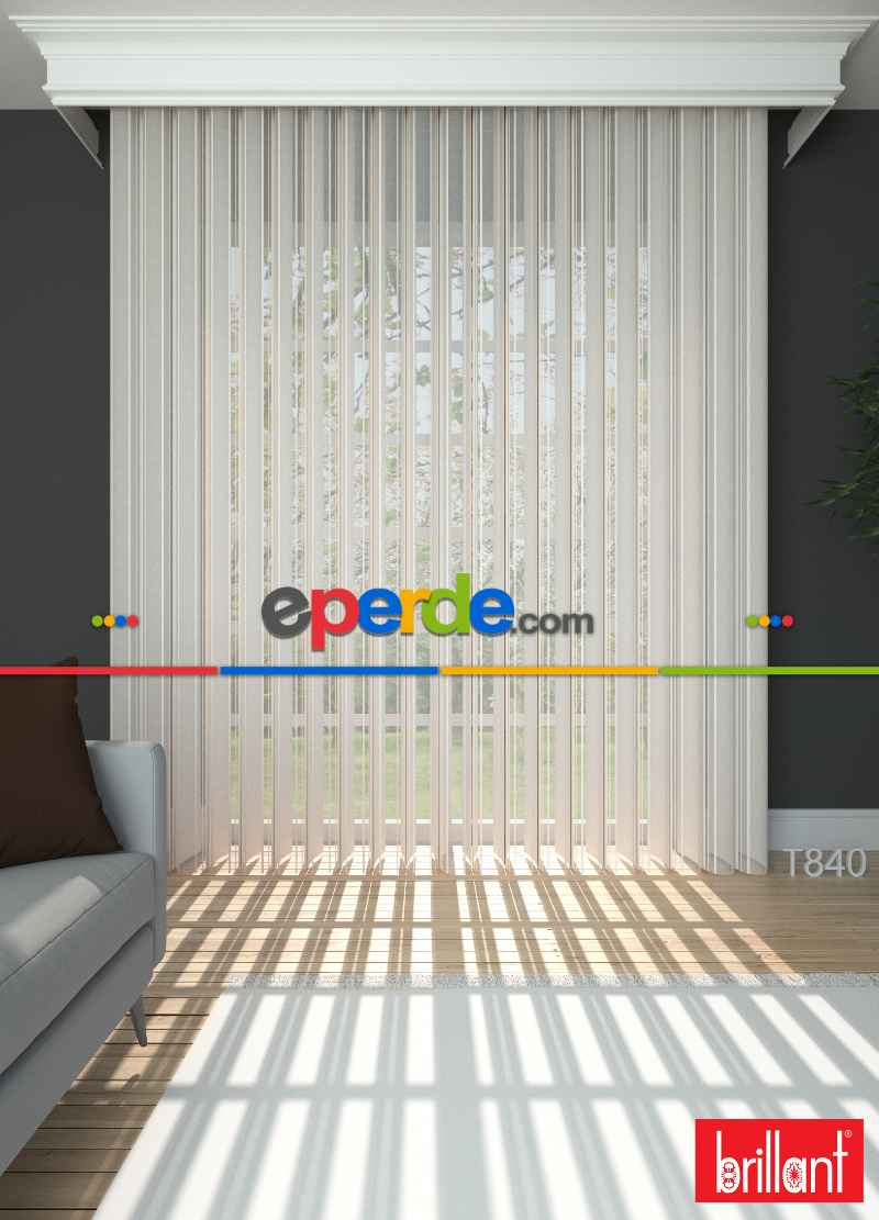 Brillant Akıllı Tül Perde Pudra Renkli Tül Dikey Zebra Perde Düz 1. Kalite