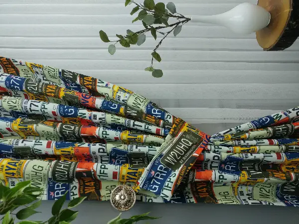 Pop Art Fon Perde K605 P - Kumaşı Kalındır Duck Bezi Değildir.- Lacivert-Yeşil-Mavi-Sarı-Beyaz-Çok Renkli