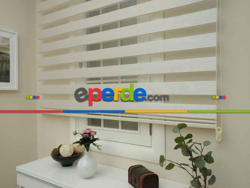 Zebra Perde -bambu Zebra (eco Serisi )- Ekru