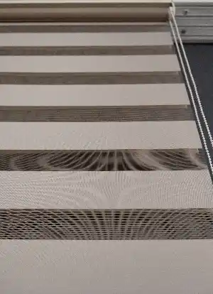 Yüksek Kalite Alüminyum Malzeme, Bej Rengi Zebra,