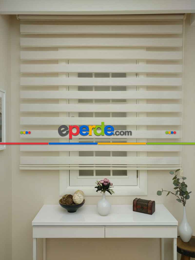 Zebra Perde -bambu Zebra (eco Serisi )- Ekru