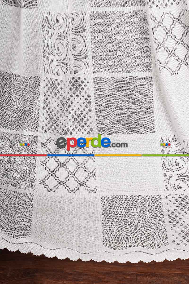 Yatak Odası - Doksanlar Örme Tül Perde