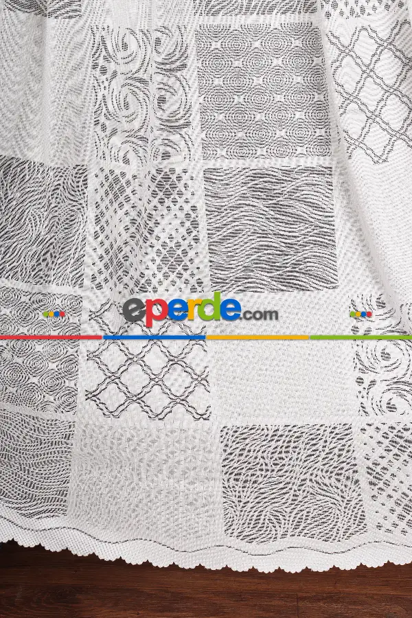 Yatak Odası - Doksanlar Örme Tül Perde