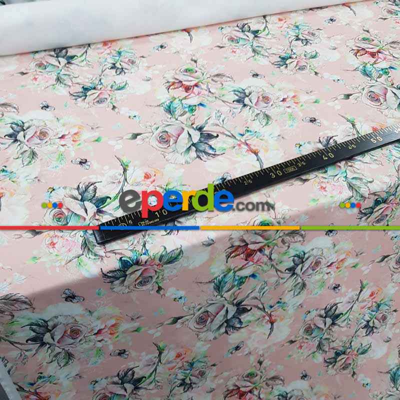 Mutfak Fon Perde- Beyaz