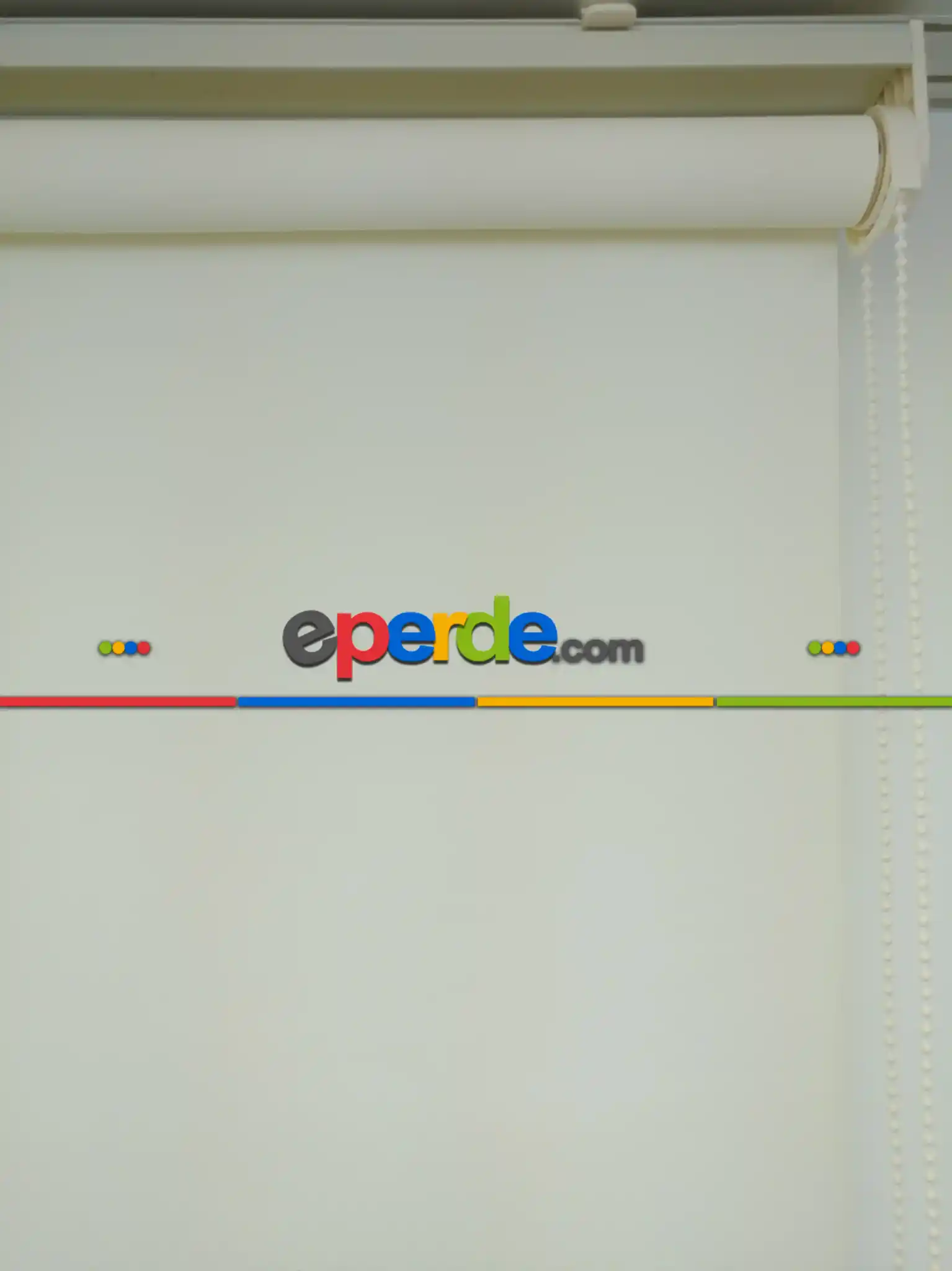 Hazır Ölçülü Kampanyalı Krem Stor Perde 170cm X 180cm 