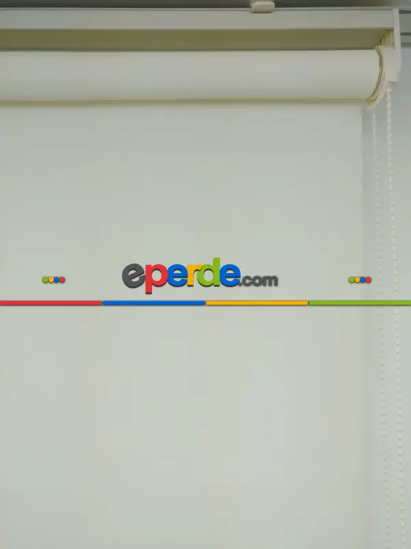 Hazır Ölçülü Kampanyalı Krem Stor Perde 170cm X 180cm 