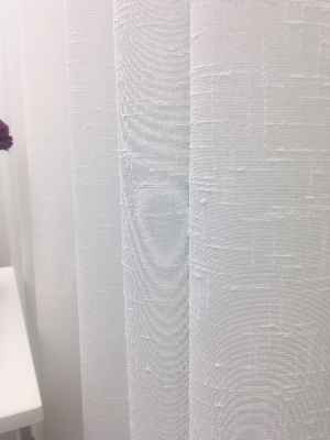 Mutfak Tül Perde - Mutfak Perdesi- Ekru