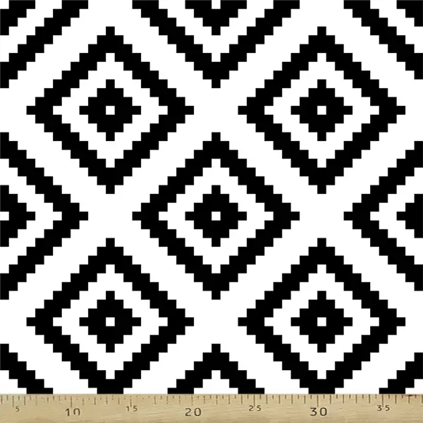 Siyah Mutfak Perdesi Kanat Fon Perde Modern Desenli- Siyah