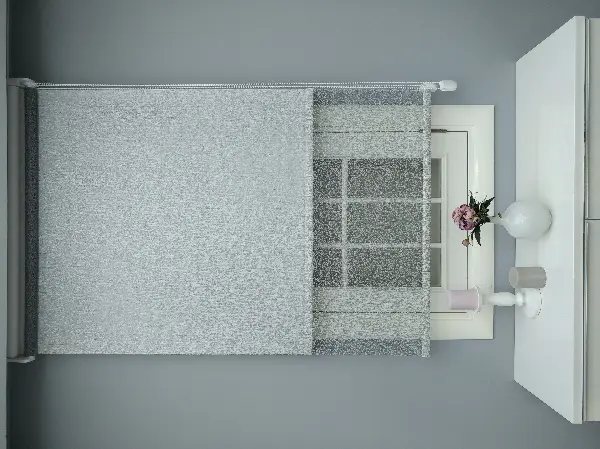 Çiftli Sistem Dantel Stor- Siyah-gri-füme-antrasit