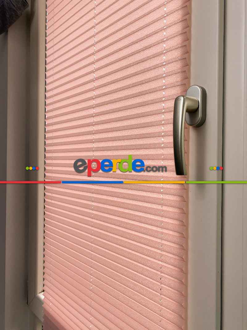 Plise Perde, Pembe Renk (perla 11)