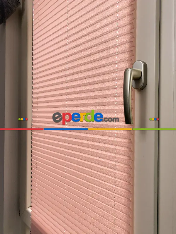 Plise Perde, Pembe Renk (perla 11)