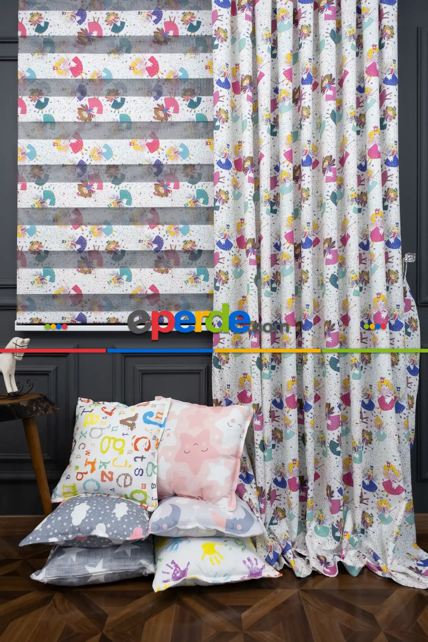 Trend Bebek - Çocuk - Genç Odası Fon Perde Modelleri 2025 (sınırsız En Ölçüsü )- Turkuaz-haki-mürdüm-fuşya-kahve-hardal