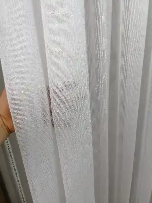 Leor Zırh Güneş Işığında Parlayan Tül Perde - Gümüş