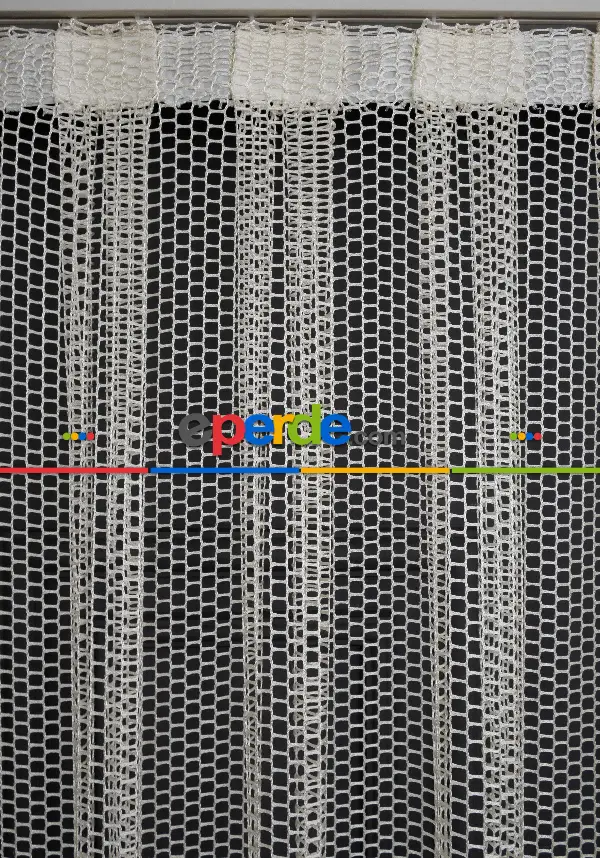 File Tül Perde Ütü İstemez - İtinalı Dikiş Garantisi