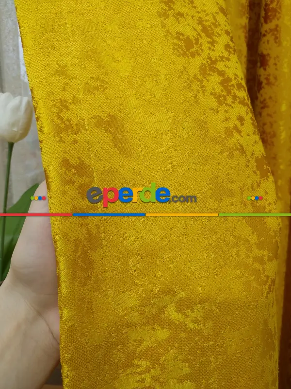 Hardal Duz Jakar Fon Perde -