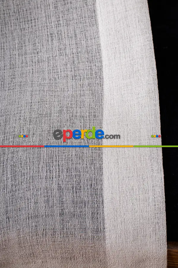 Salon Tül - Kum Düz Tül Perde