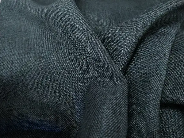 Düz Keten Fon Perde - Füme (ince)- Füme