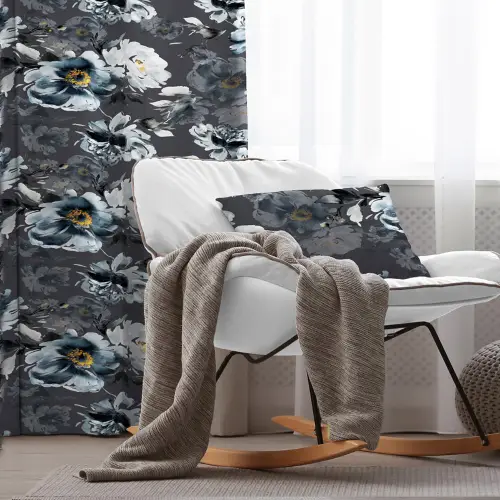 Oturma Odası Fon Perde Evim 2029 Kumaşı Kalındır Duck Bezi Değildir