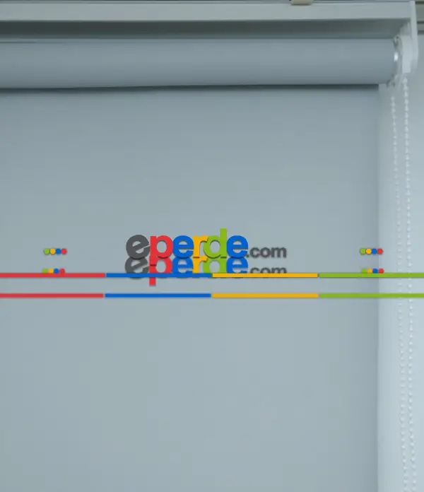 Salon Stor Perde - Açık Gri Mat Stor- Gri-Füme-Antrasit