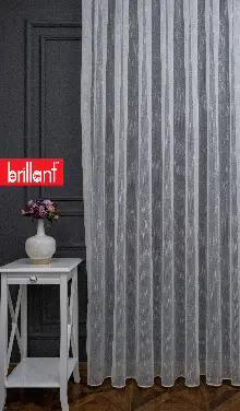 Brillant Keten Karlı Tül Yeni Sezon Donati Tül